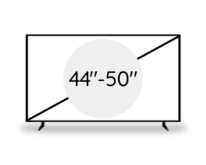 44"- 50" (110 - 127 cm)