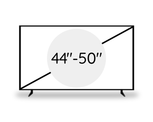 44"- 50" (110 - 127 cm)