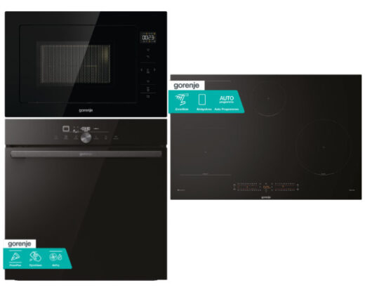 Set Gorenje GO66E Pizza350C + BM251SG2BG + GI8432BSCWF