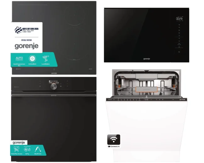 Set GORENJE B6128B + BM201SG3DBG + GI6433SRWF + GVB67364