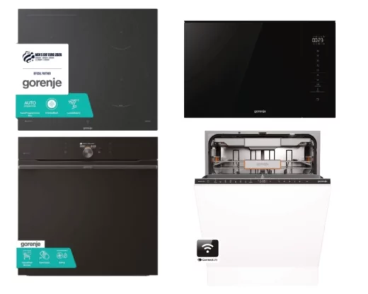 Set Gorenje BP6138B + BM201SG3DBG + GI6433SRWF + GV693A65UVAD