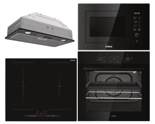 Set VIVAX BO-606FTM G + BH-04M2FZIN + MWOB-2020G G + CHO-60BI100T B