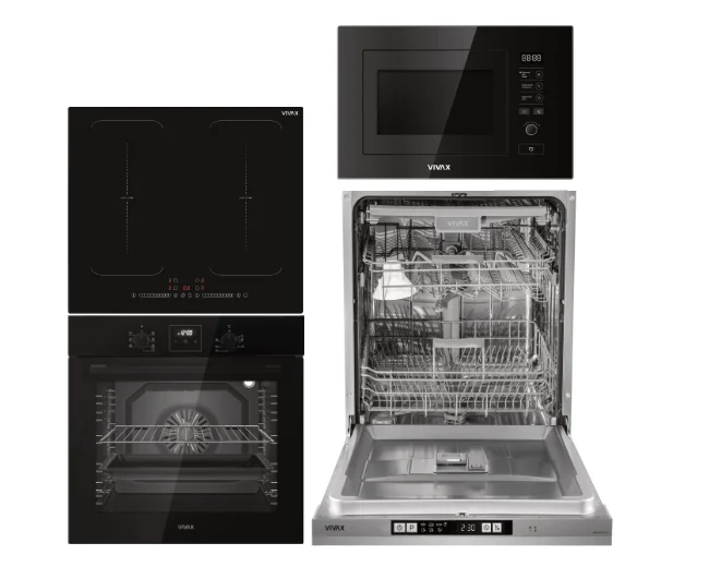 Set VIVAX BO-808BFD G + BH-04M2FZIN + MWOB-2020G G + DWB-601473D